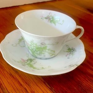 Limoges France sauce and tea cup